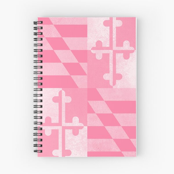 Item preview, Pink Maryland Flag, Vertical designed and sold by merlinmerchshop.