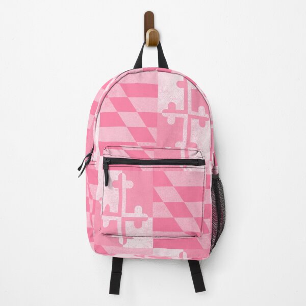 Item preview, Pink Maryland Flag, Vertical designed and sold by merlinmerchshop.