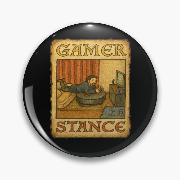 Item preview, Ye' Ole' GAMER STANCE designed and sold by Slop-Bin.