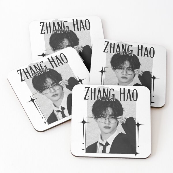 Item preview, Zerobaseone Zhang Hao Kpop Boy Group Scrapbook Collage Cozy Y2K Vintage Design designed and sold by HELL0WBELLO.