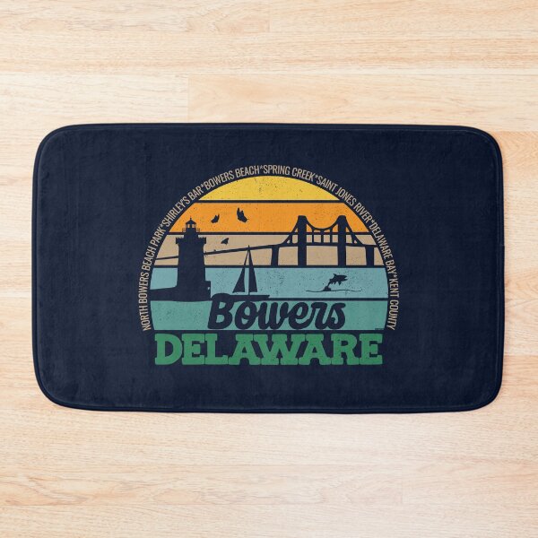 Item preview, Bowers Delaware Retro Sunset Local Pride Logo  designed and sold by CRHPOD20.