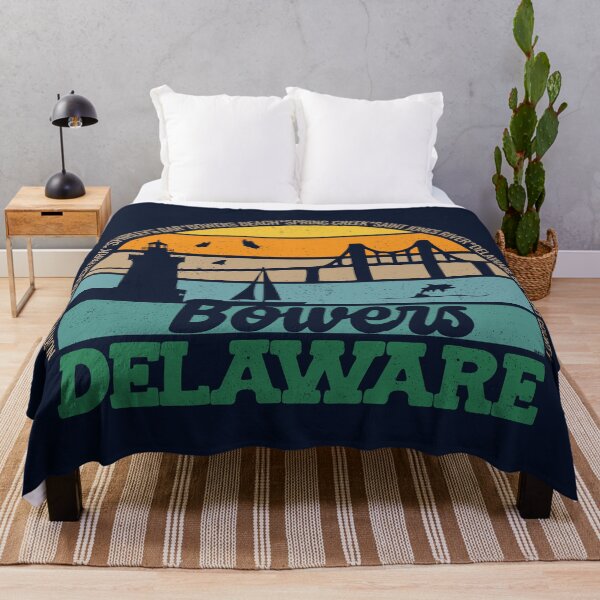 Item preview, Bowers Delaware Retro Sunset Local Pride Logo  designed and sold by CRHPOD20.