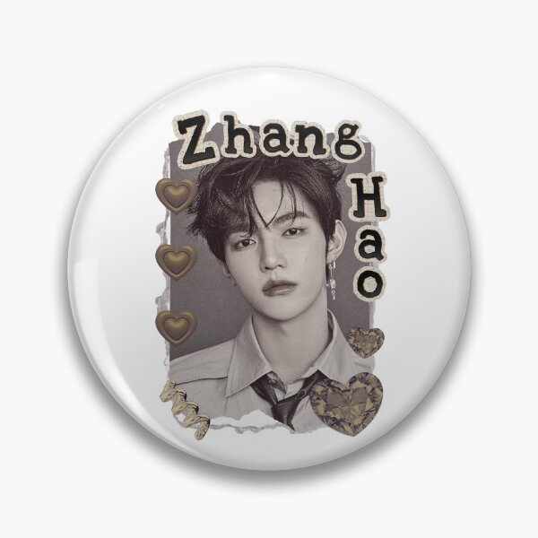 Item preview, Zerobaseone Zhang Hao Kpop Boy Group Scrapbook Collage Cozy Y2K Vintage Design designed and sold by HELL0WBELLO.