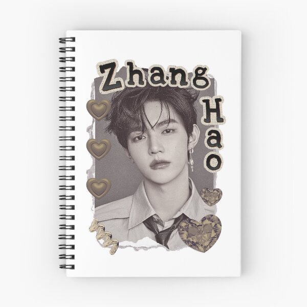 Item preview, Zerobaseone Zhang Hao Kpop Boy Group Scrapbook Collage Cozy Y2K Vintage Design designed and sold by HELL0WBELLO.