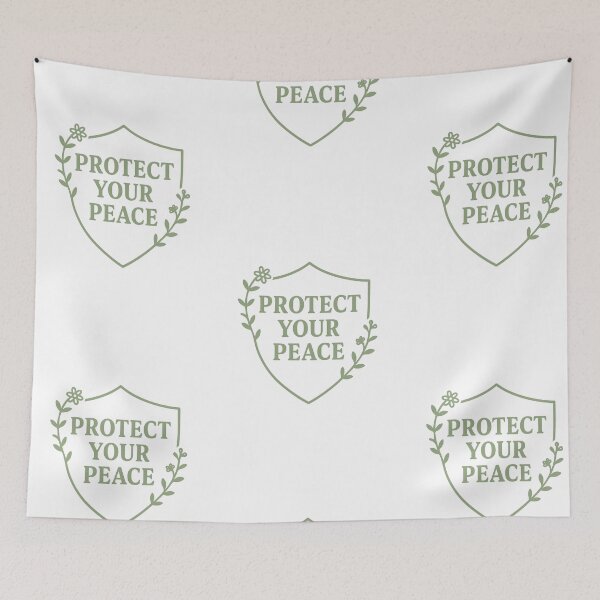 Item preview, Protect Your Peace – Empath Healing Minimalist Quote designed and sold by Quiet Power Co..