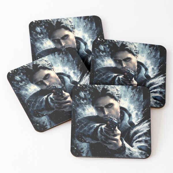 Item preview, Alan Wake - Shadowed Storyteller Graphic Tee Design designed and sold by Senpaiwaves.