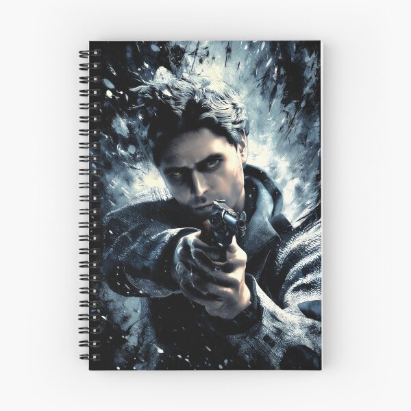 Item preview, Alan Wake - Shadowed Storyteller Graphic Tee Design designed and sold by Senpaiwaves.