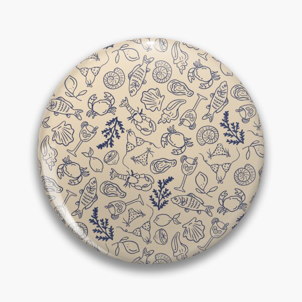 Item preview, Seaside pattern designed and sold by jwolfsondesigns.