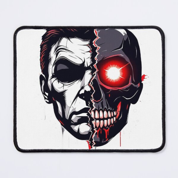 Item preview, Half Man Half Skull designed and sold by KillianFlinnHorrorShop.