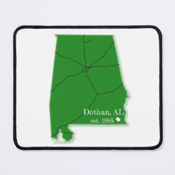 Item preview, Dothan, AL [Green] designed and sold by PhilbonianDezin.