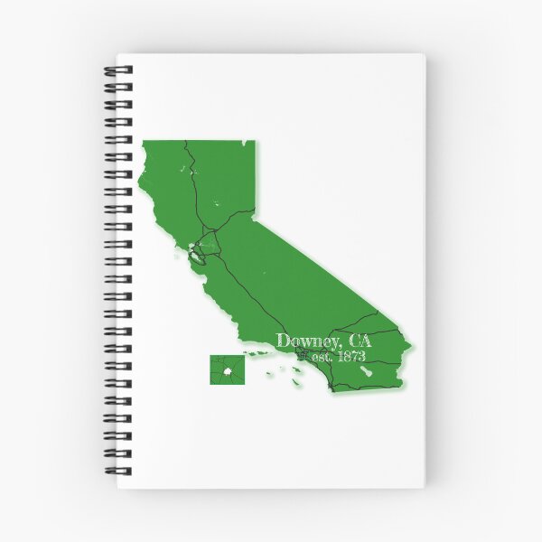 Item preview, Downey, CA [Green] designed and sold by PhilbonianDezin.