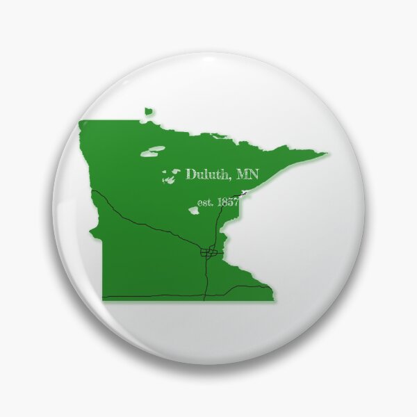 Item preview, Duluth, MN [Green] designed and sold by PhilbonianDezin.