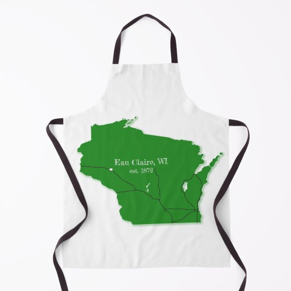 Item preview, Eau Claire, WI [Green] designed and sold by PhilbonianDezin.