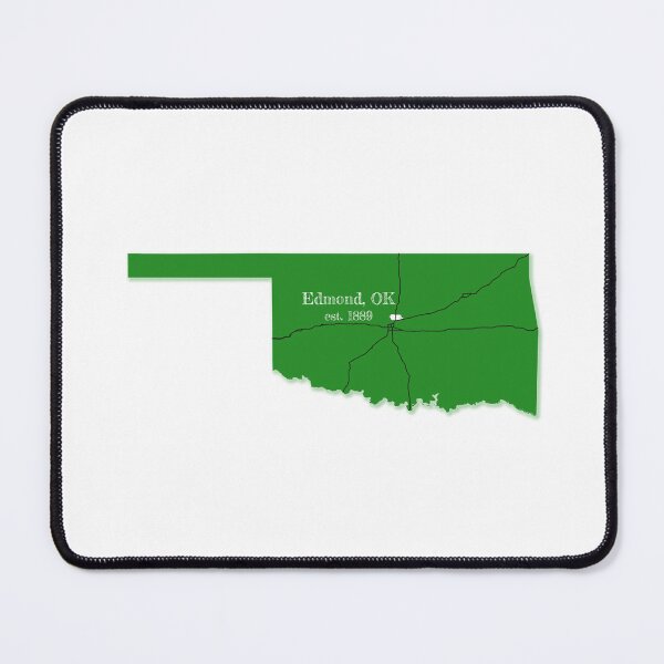 Item preview, Edmond, OK [Green] designed and sold by PhilbonianDezin.