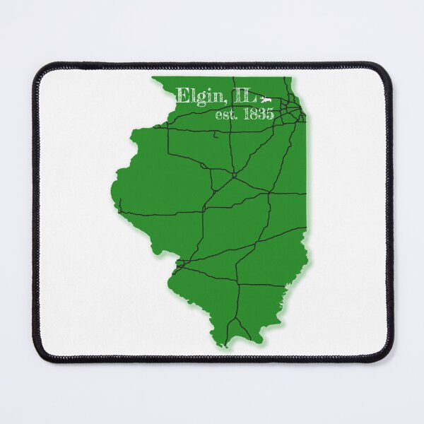 Item preview, Elgin, IL [Green] designed and sold by PhilbonianDezin.
