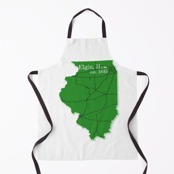 Item preview, Elgin, IL [Green] designed and sold by PhilbonianDezin.