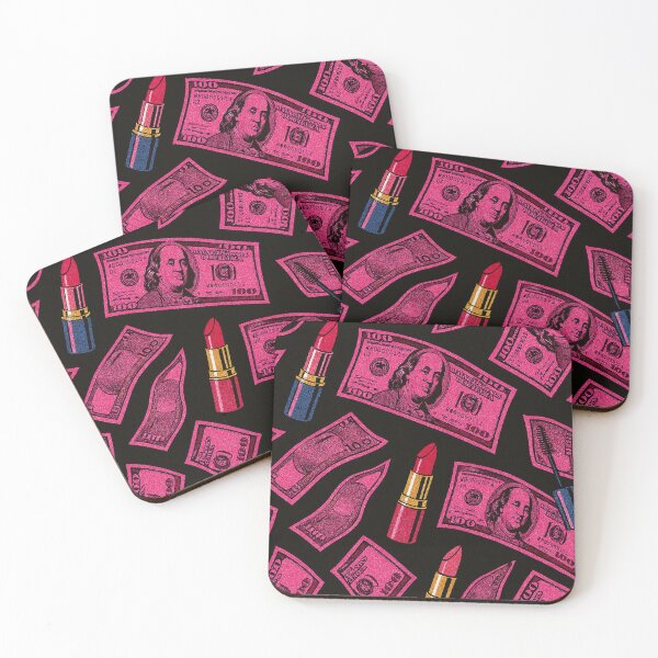 Item preview, Fuchsia Money Rain - Pattern of Abundance designed and sold by mentesenjuego.