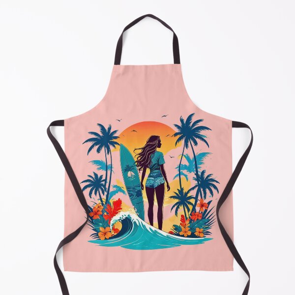 Item preview, Surfer Sunset Girl designed and sold by VibrArtco.