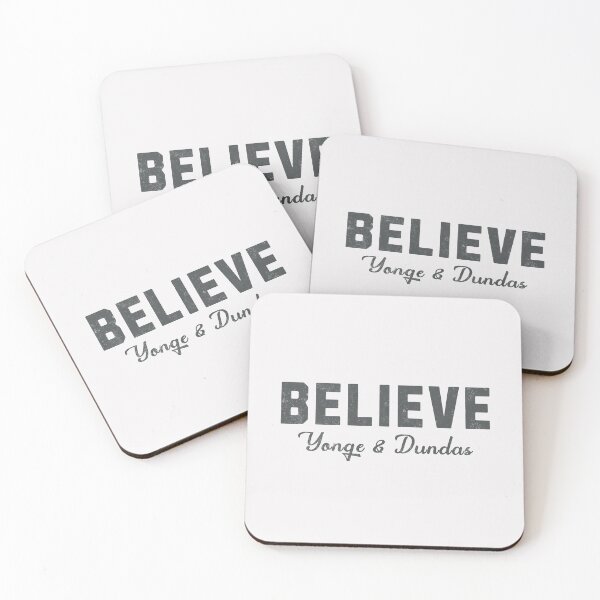 Item preview, BELIEVE - Yonge & Dundas, Toronto (on light) designed and sold by mooskdesign.