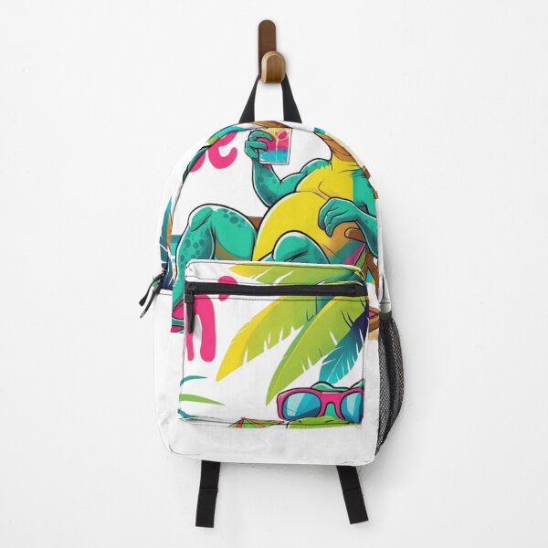 Item preview, Lizard, Chillin in Paradise Lizard – Funny Tropical Summer designed and sold by Taha Art Designs.