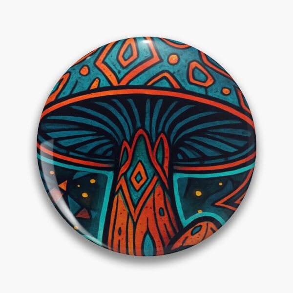 Item preview, Mystical Mushroom Art Nouveau Tee designed and sold by SketchyHub.