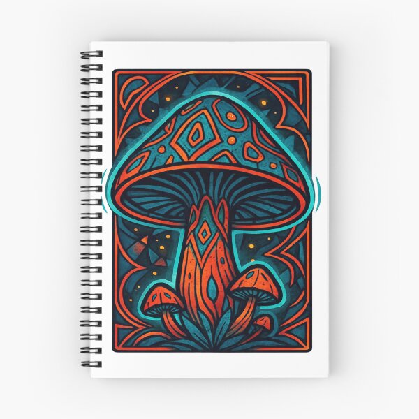 Item preview, Mystical Mushroom Art Nouveau Tee designed and sold by SketchyHub.