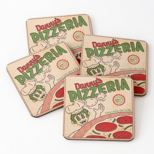 Item preview, Danny's Pizzeria Pizza Box Top designed and sold by Artwork by Daniel Adams.