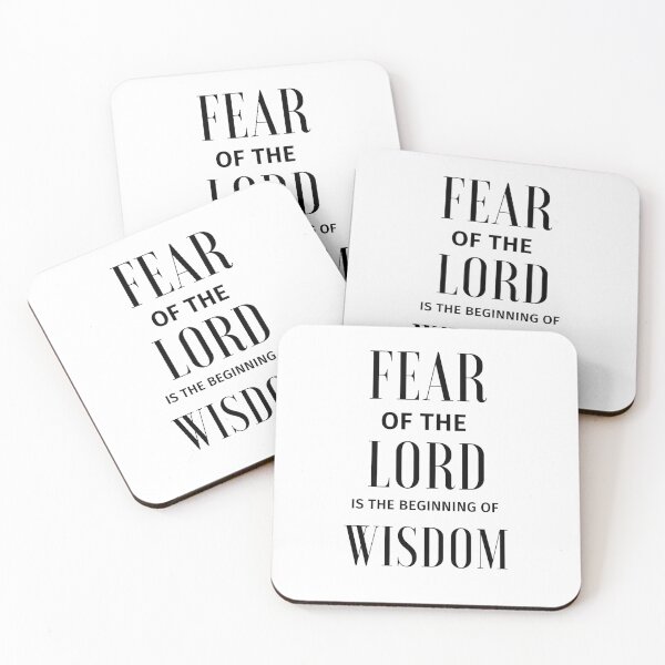 Item preview, Fear of the Lord is the beginning of Wisdom designed and sold by revwog1974.