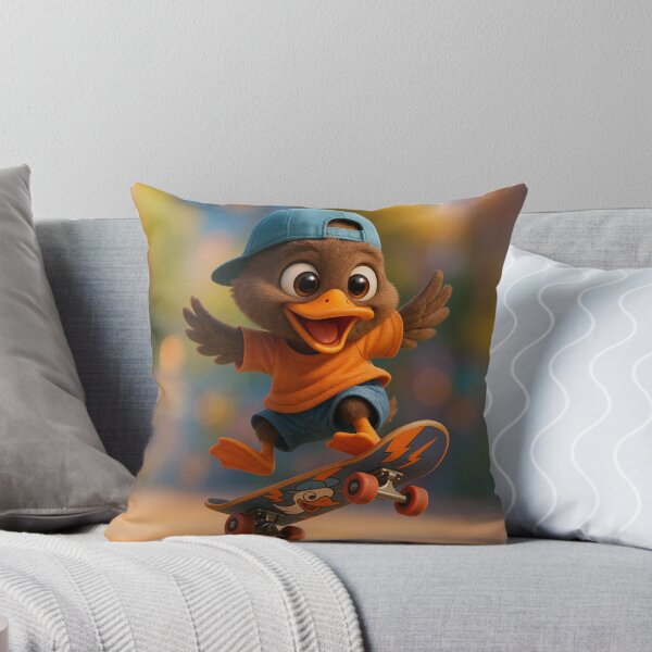 Item preview, Skater Diving Duck designed and sold by Sillytoe.