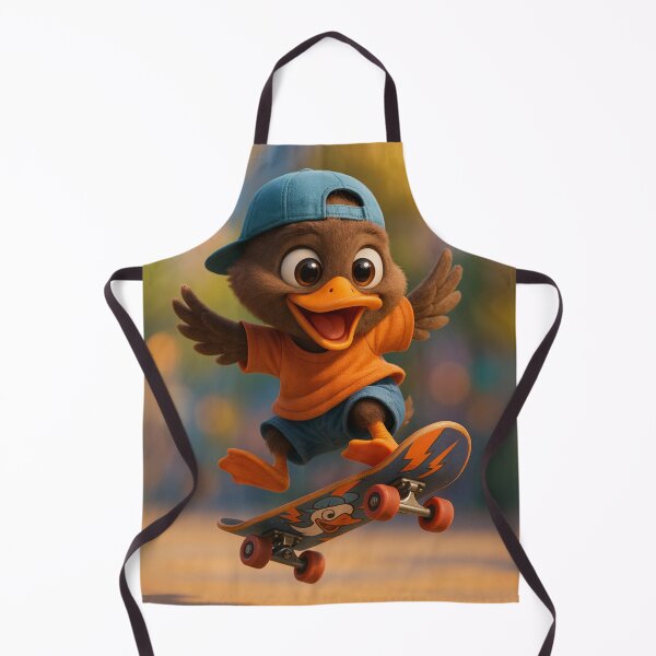 Item preview, Skater Diving Duck designed and sold by Sillytoe.