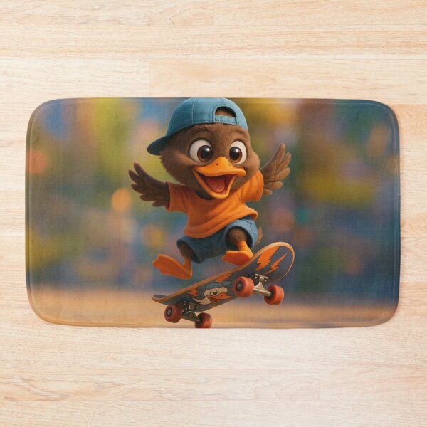 Item preview, Skater Diving Duck designed and sold by Sillytoe.