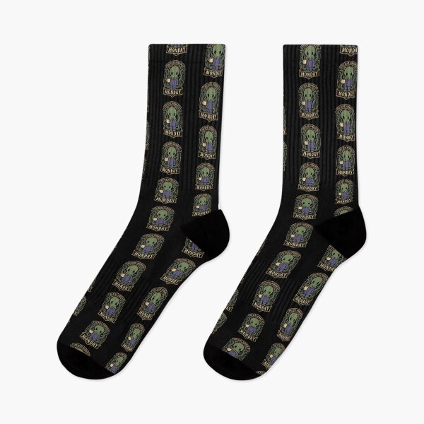 Item preview, The Real Horror is Monday Funny Lovecraftian Horror designed and sold by pixeptional.
