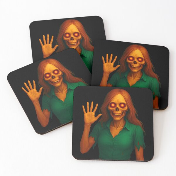 Item preview, Zombie Woman Saying Hello designed and sold by NightTimeJ.