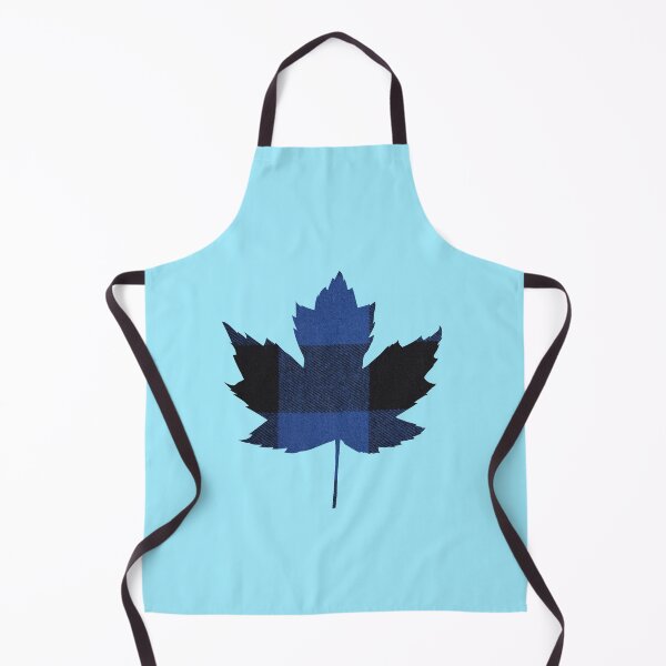 Item preview, Blue Plaid Maple Leaf designed and sold by AnimalCreations.