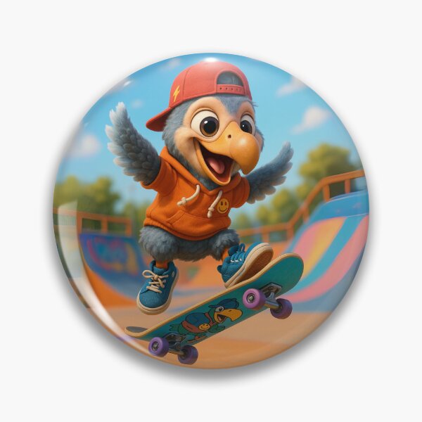 Item preview, Skater Dodo  designed and sold by Sillytoe.