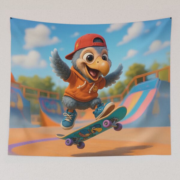 Item preview, Skater Dodo  designed and sold by Sillytoe.