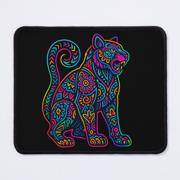 Item preview, Tiger Alebrije – Mexican Folk Art Design designed and sold by Ahau Designs.