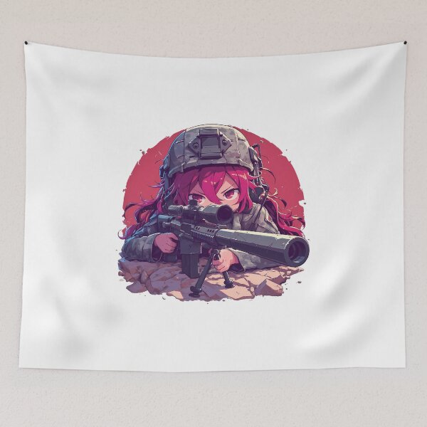 Item preview, Kawaii Minori Kushieda Sniper in Toradora Anime Scene designed and sold by GABRIELMURPHY.
