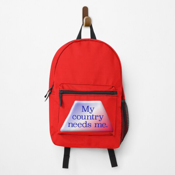 Item preview, My country needs me, blue lettering designed and sold by mntimg.