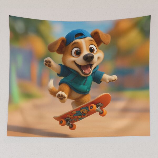 Item preview, Skater Dog designed and sold by Sillytoe.