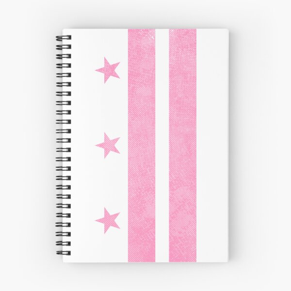 Item preview, Pink Washington DC Flag, Vertical designed and sold by merlinmerchshop.