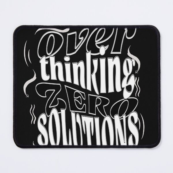 Item preview, Overthinking Zero Solutions designed and sold by Jeniwe.