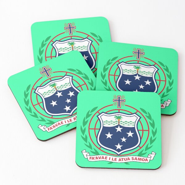 Item preview, national emblem seal of Samoa  designed and sold by ak7sailor.