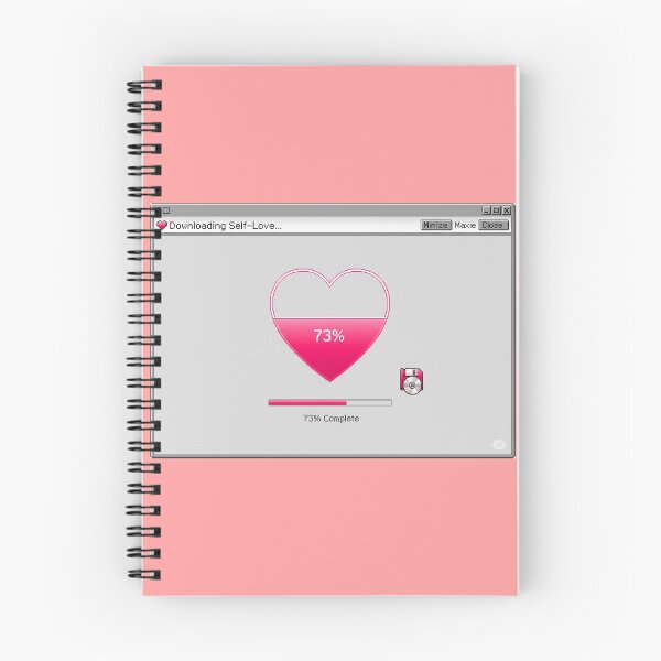 Item preview, Downloading Self-Love - 73% Progress | Digital Illustration designed and sold by NewDesignFR.