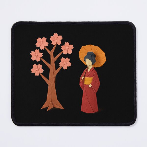 Item preview, Origami Geisha & Cherry Blossom Tree designed and sold by S-Dstyle.