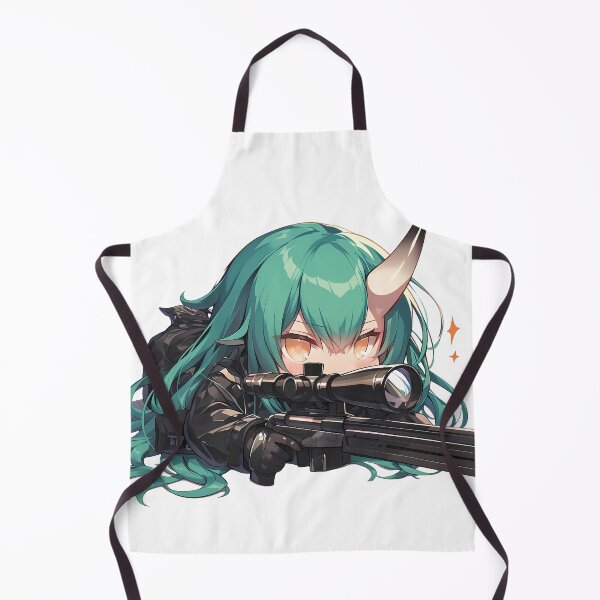 Item preview, Chibi kawaii Hoshiguma Arknights Prelude to Dawn sniper designed and sold by GABRIELMURPHY.