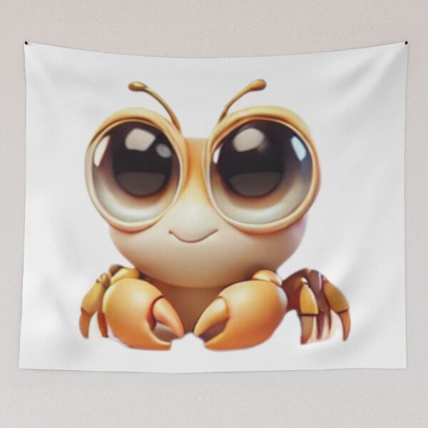 Item preview, Cute Fiddler Crab Big Eyes designed and sold by Sillytoe.