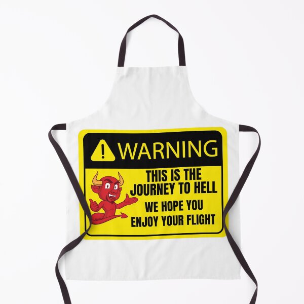 Item preview, Warning this is the journey to hell we hope you enjoy your flight designed and sold by BritishDelights.
