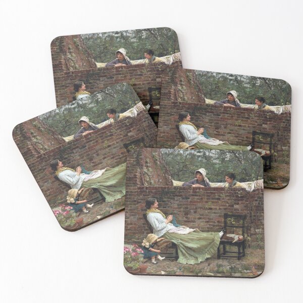 Item preview, Gossip - John William Waterhouse designed and sold by forgottenbeauty.