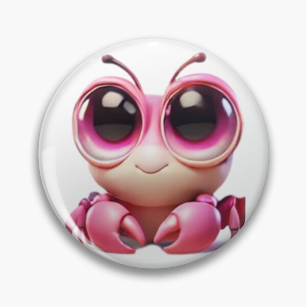 Item preview, Adorable Pink Fiddler Crab designed and sold by Sillytoe.